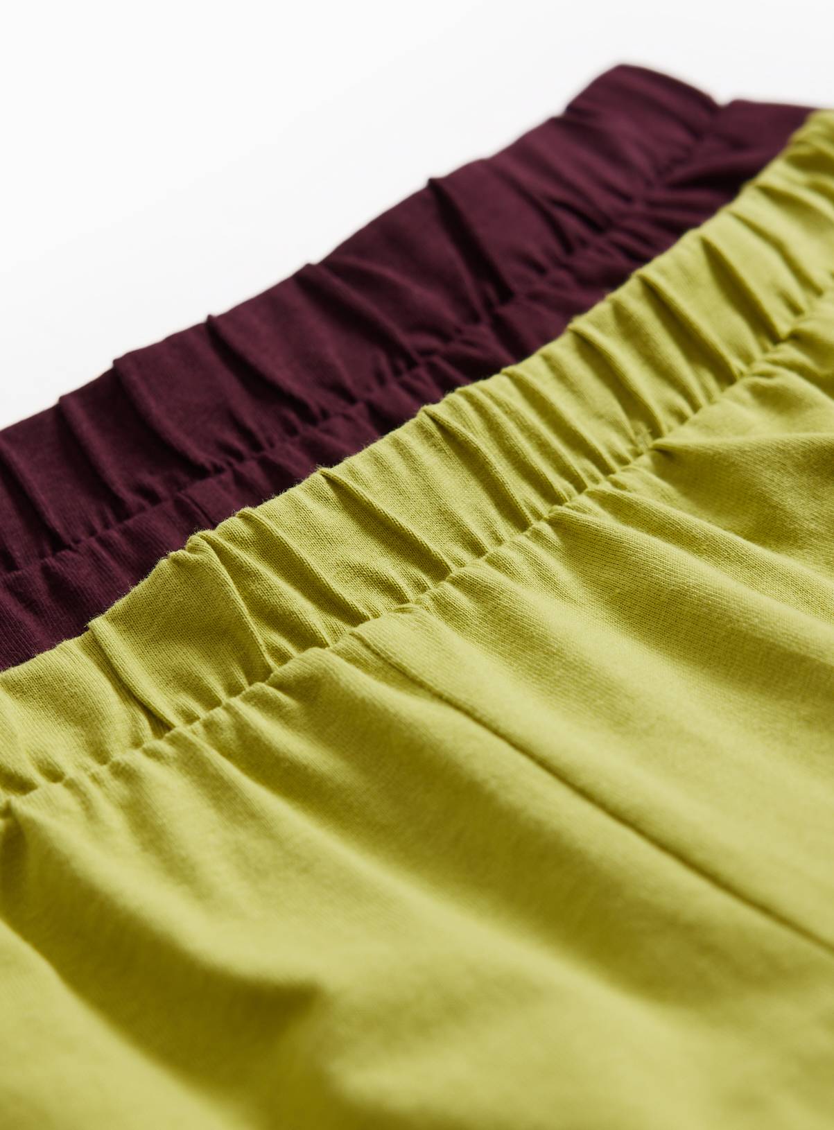 Green & Burgundy Shorts 2 Pack L - Image 4